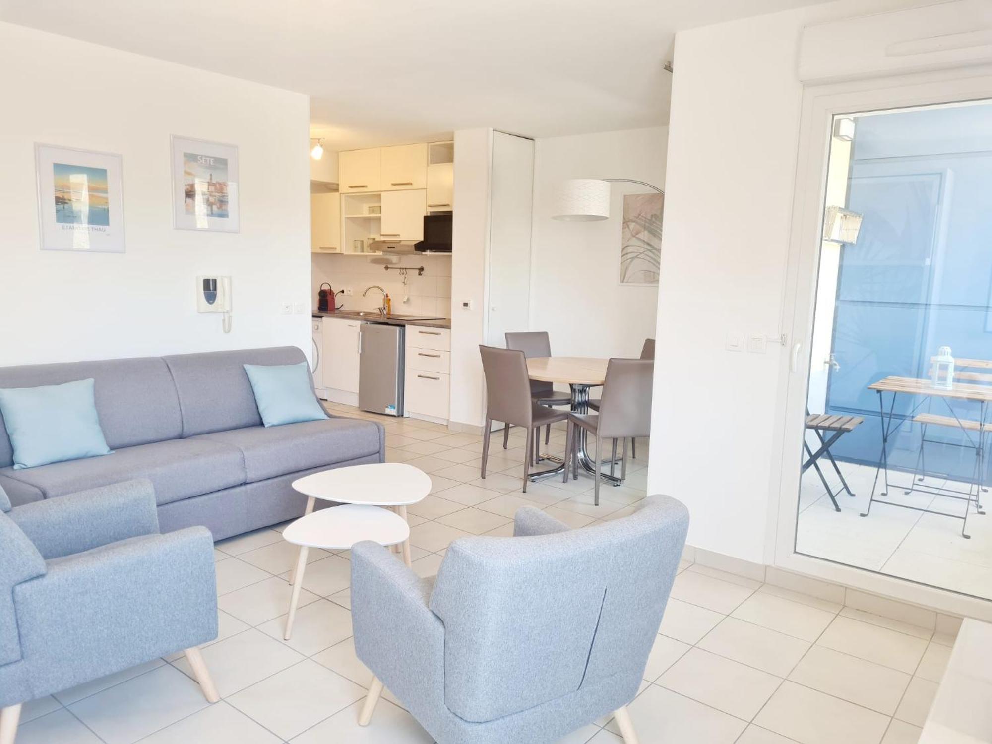 Studio A La Mer Avec Piscine Sète Zewnętrze zdjęcie